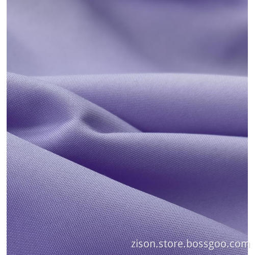 Windproof Dyed Plain Polyester Pongee Garment Fabrics